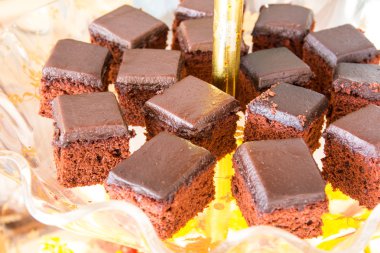 süslü pasta çikolata