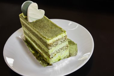 yeşil çay pasta