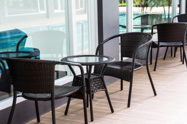  Bekleme salonunda kahve dükkanı 