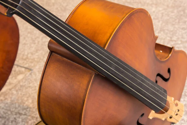 Violoncello in music room — Stock Photo, Image