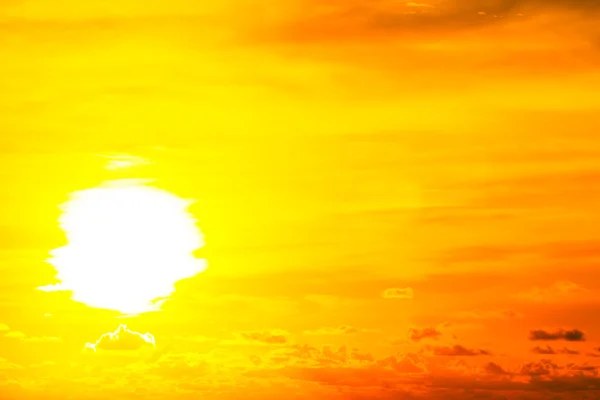 Закат над морем, Солнце фон — стоковое фото