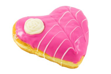  beyaz arkaplanda donut