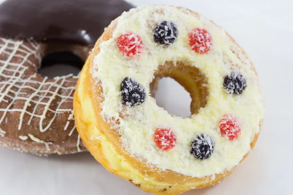 असॉर्टेड गोड डोनट्स — स्टॉक फोटो, इमेज
