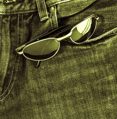 kot doku Vintage güneş gözlüğü