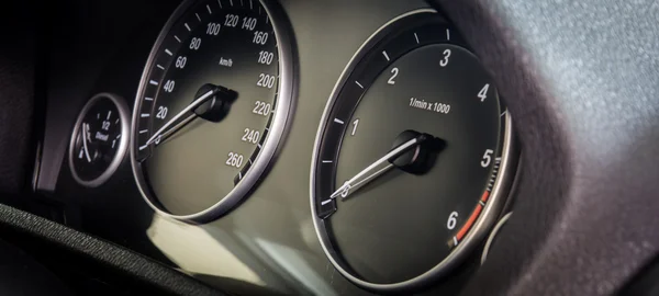 Close up of car dashboard — Stock Photo, Image