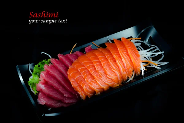 Set de sashimi de comida japonesa —  Fotos de Stock