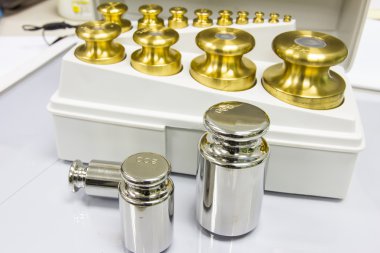 Ağırlık testi elektron teraziler için ayarla