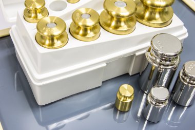 Ağırlık testi elektron teraziler için ayarla
