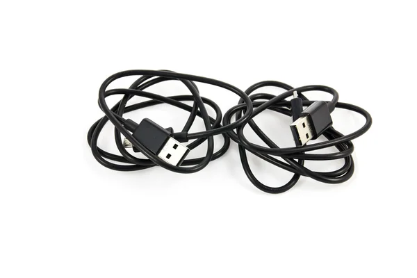 Wtyczkę kabla USB — Zdjęcie stockowe
