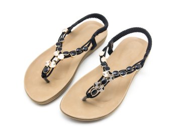 beyaz arkaplanda ayakkabılar