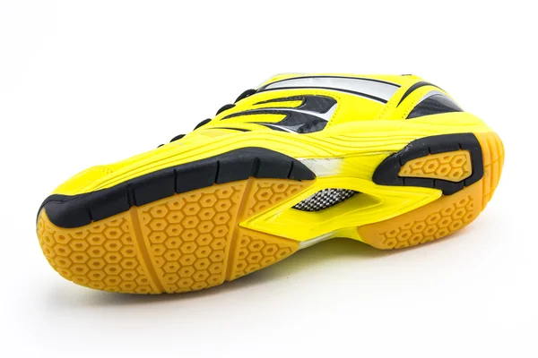 Chaussures de sport jaune — Photo