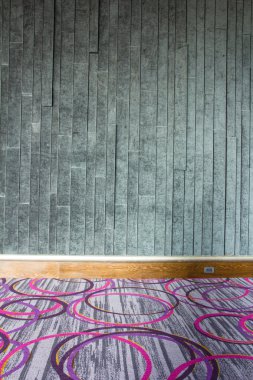 Oda iç vintage duvar ve döşeme arka plan ile