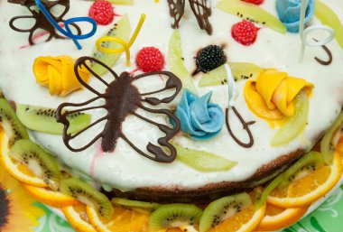 lezzetli tatlı pasta