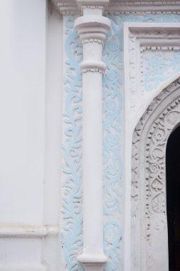 klasik mimari desen sütun ile duvar eski unsuru