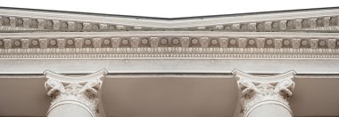 Mimari kalıplama cephesinde detay