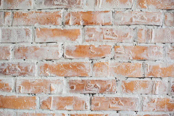 Baksteen muur bouw een grunge textuur achtergrond — Stockfoto