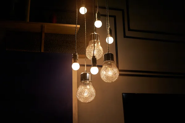 Belles décorations de mariage la nuit pour la cérémonie — Photo