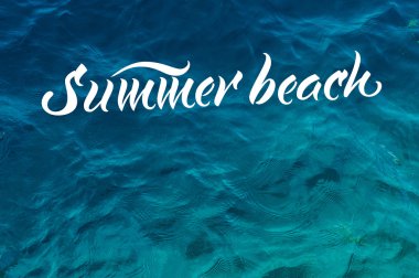 arka plan su havuzu kelimeler yaz Beach