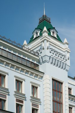 Eski bir bina güzel mimari cephe