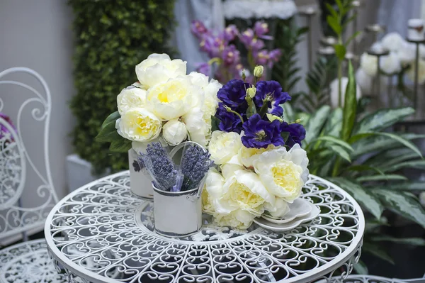 Terrace decoration at Pentecost — Stock Photo, Image