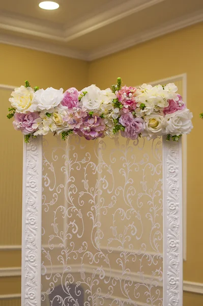 Esküvői dekoráció virág — Stock Fotó