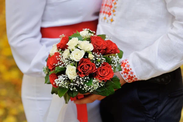 Ramo de novia, el estilo ucraniano — Foto de Stock