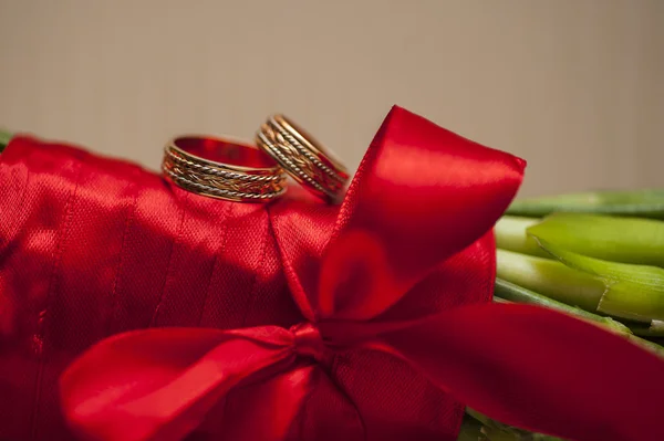 Anillos de boda — Foto de Stock