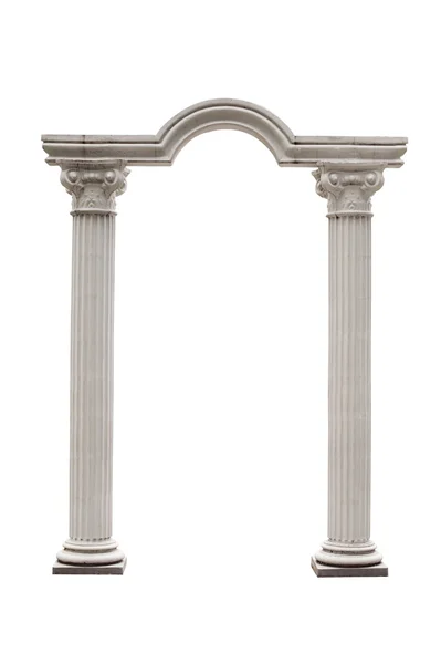 Columnas y Arco aislados — Foto de Stock