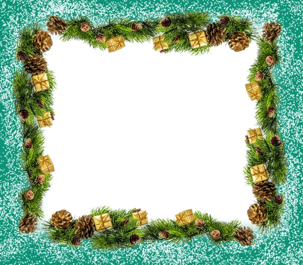 Kerstmis frame — Stockfoto