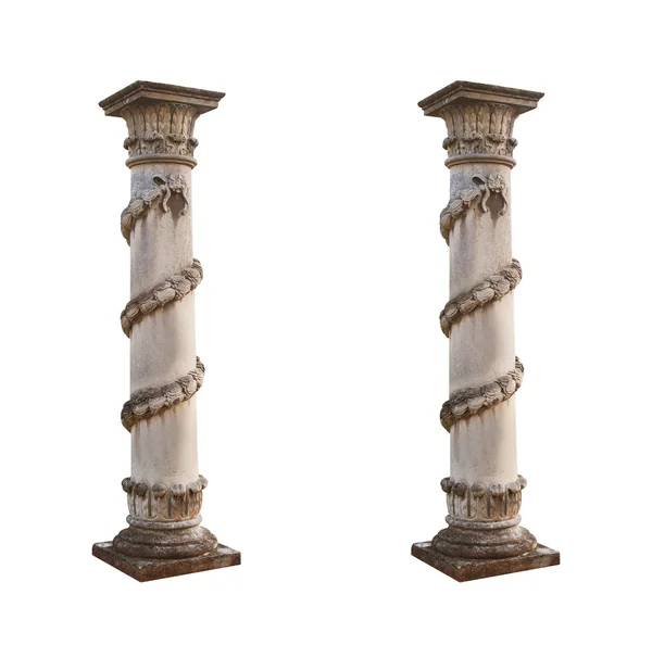 Old architecture Column isolated — Stock Photo, Image