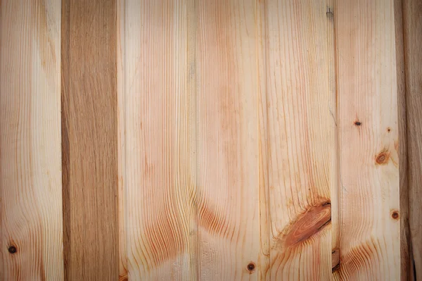 Fondo de textura de pared de tablón de madera marrón grande — Foto de Stock