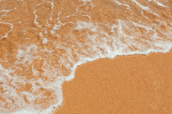 Ondulación en una playa arenosa — Foto de Stock