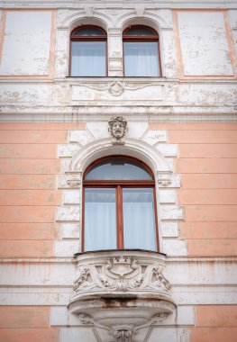 Rönesans tarzı klasik antik duvar ve mimari 