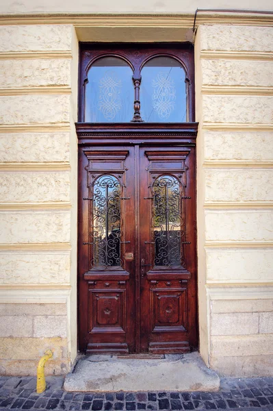 Beautiful doors on the street — Stock Photo, Image