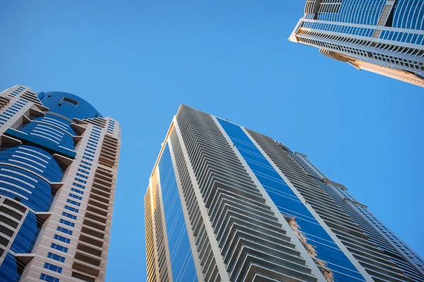 Skyscrapers on a background of the sky, office buildings — Stock Photo, Image