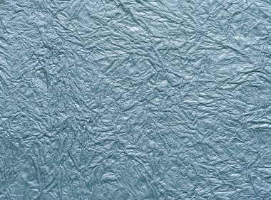 buruşuk mavi kağıt dokusu