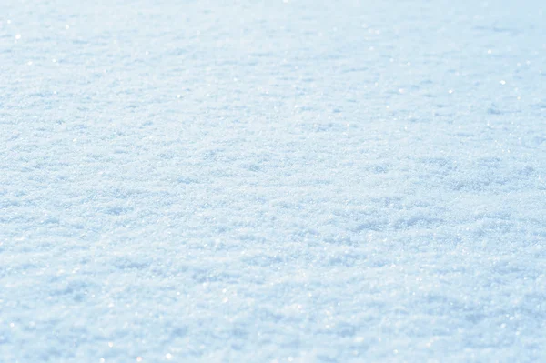 Texture of snow in the winter — Stock Photo, Image