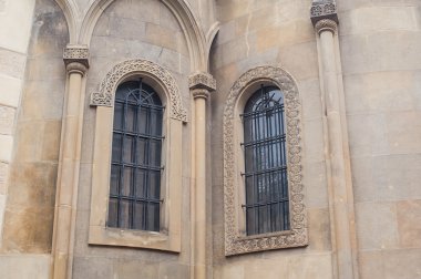 dar Windows güzel mimari kalıplama