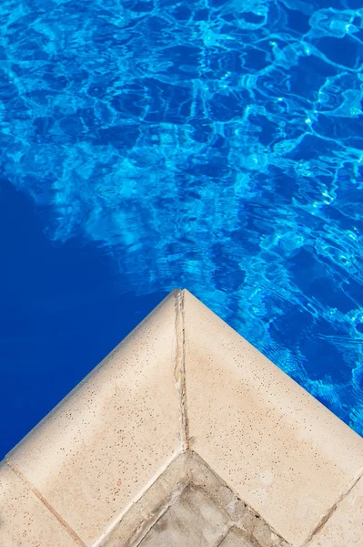 Voda v bazénu — Stock fotografie
