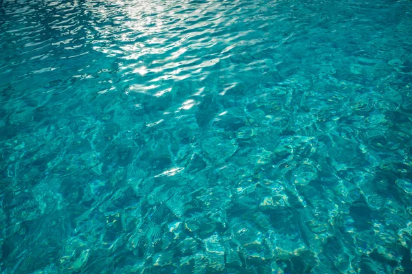 Textura del agua en la piscina — Foto de Stock