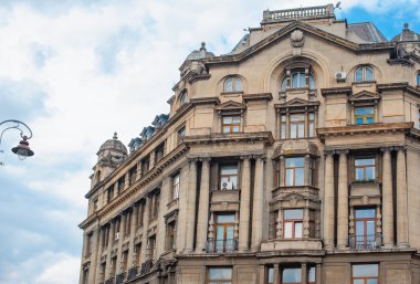 Güzel eski mimari cephe bina şehir