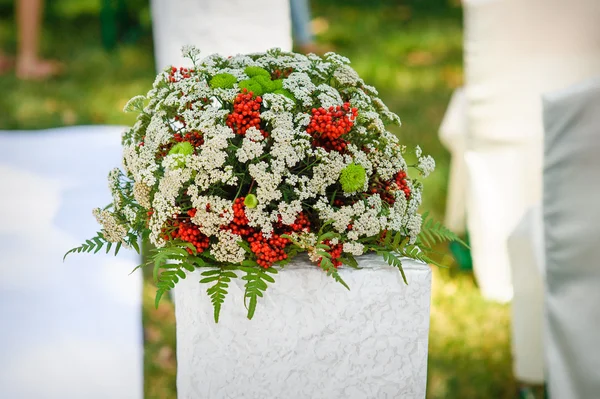 Ramo de decoración de la boda de flores —  Fotos de Stock