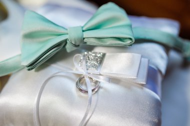 alyans için güzel yastık yakın çekim