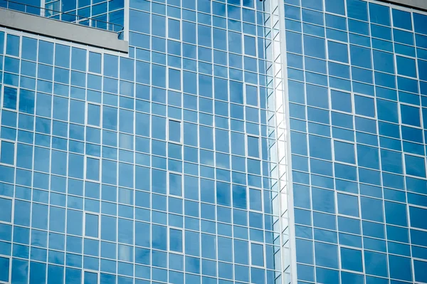 Ventanas de edificios de oficinas, fondo de negocios fresco — Foto de Stock