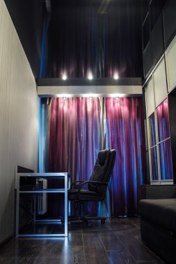 iç dekor - masa ve sandalye odasında