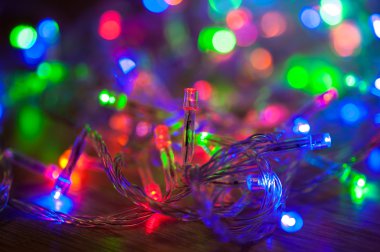 renkli bokeh arkaplanı