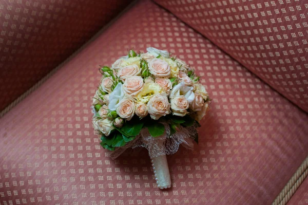 Piękne wesele kolorowy bukiet dla panny młodej — Zdjęcie stockowe