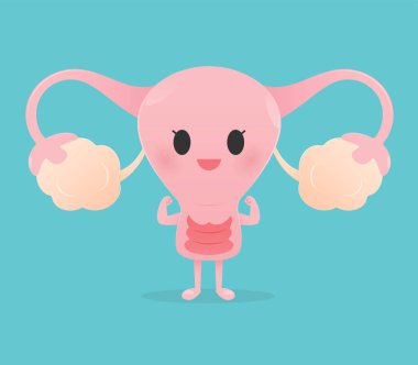 Rahmin dayanıklılığı. Çizgi film ve vektör çizimi. Sevimli karakter tasarım biçimleri