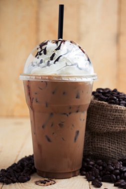 buzlu karışımlı frappucino