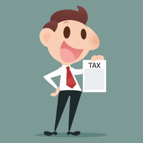 税のドキュメント — ストックベクタ